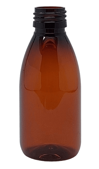 Pet 100ml Oval 25mm Bottle