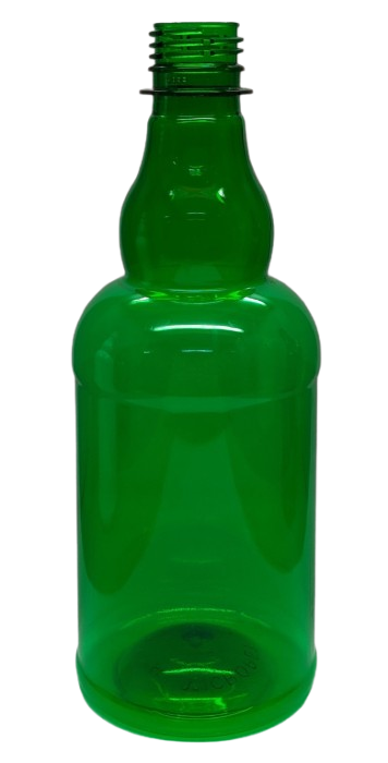 Pet 500ml Oval Brute 28mm Bottle